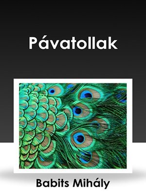 cover image of Pávatollak